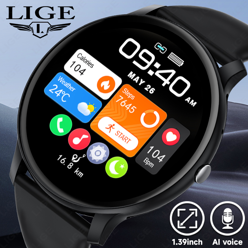 Smartwatch Latest Watches For Men - LIGE بلوتوث دعوة النساء ساعة ذكية