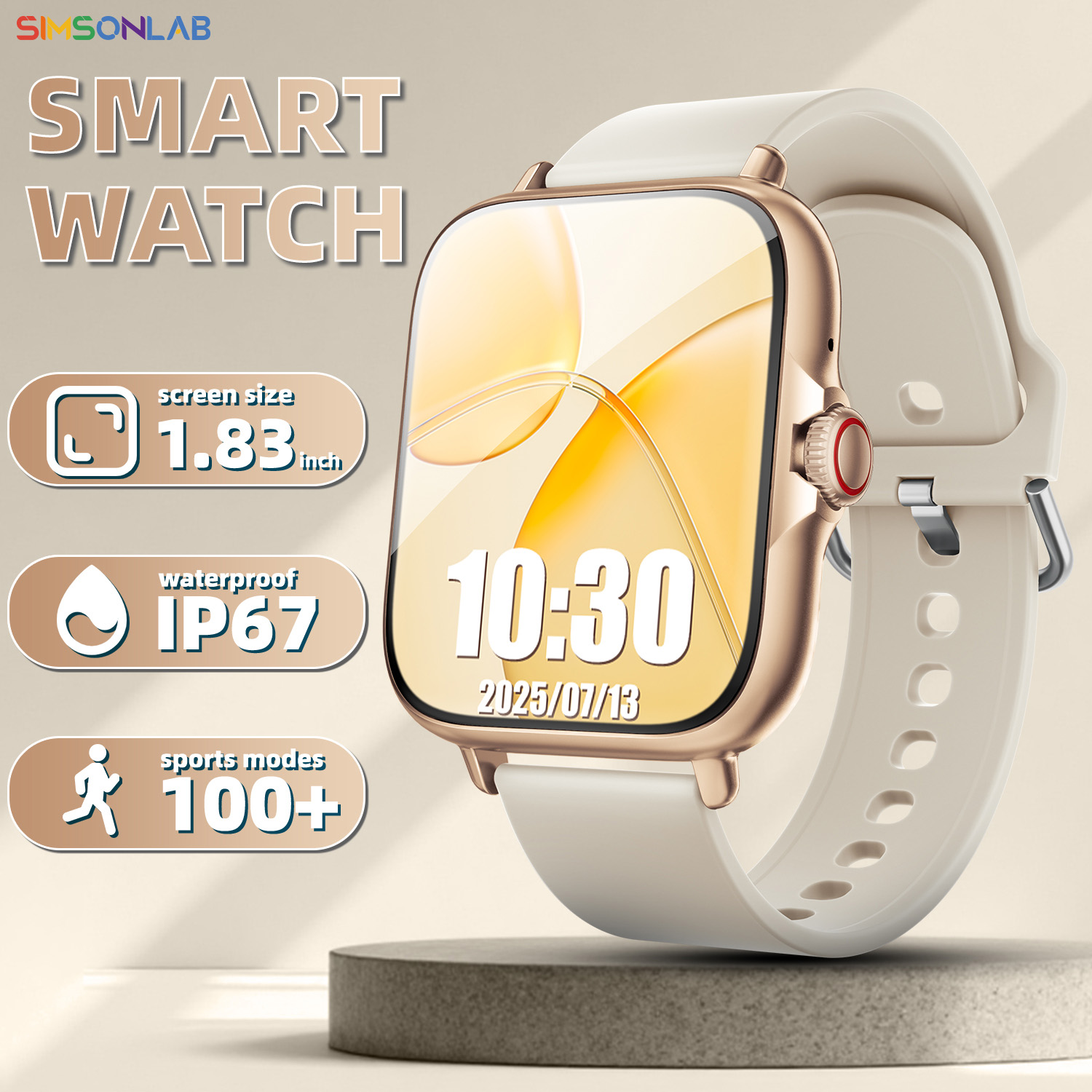 Smartwatch Watches Gift For Women - ساعة ذكية جديدة 2026 مع ميزة