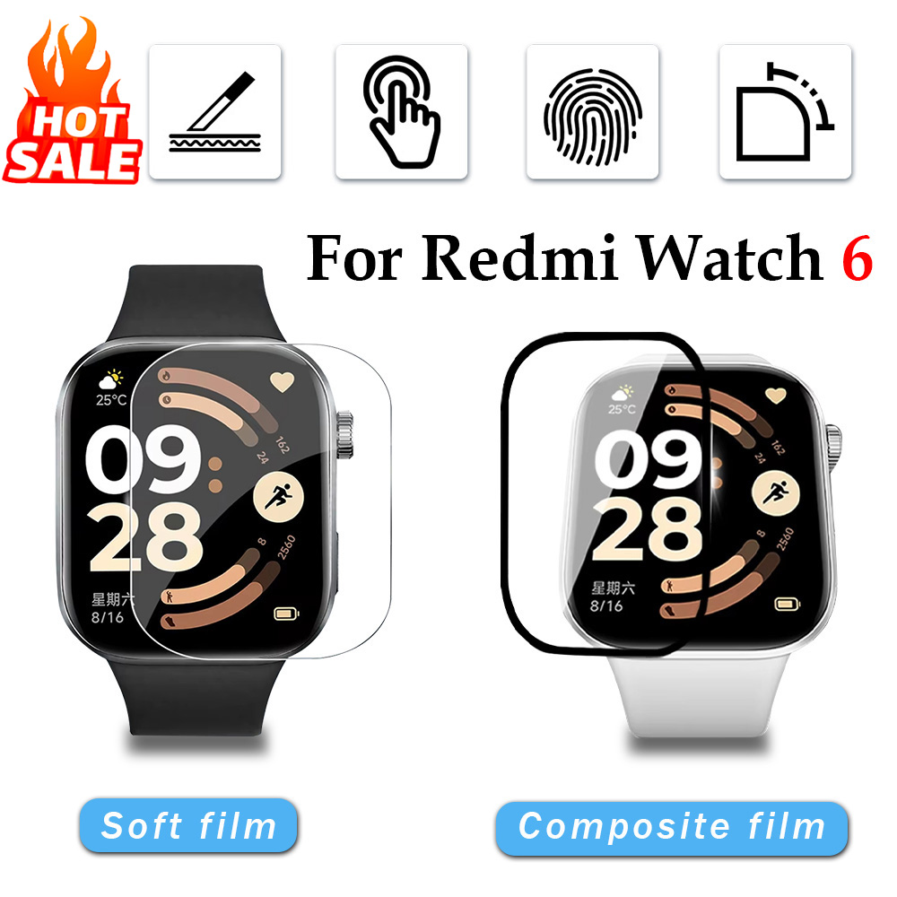 Smartwatch Watches Xiaomi - 1-5 قطع من الأغطية الواقية الناعمة