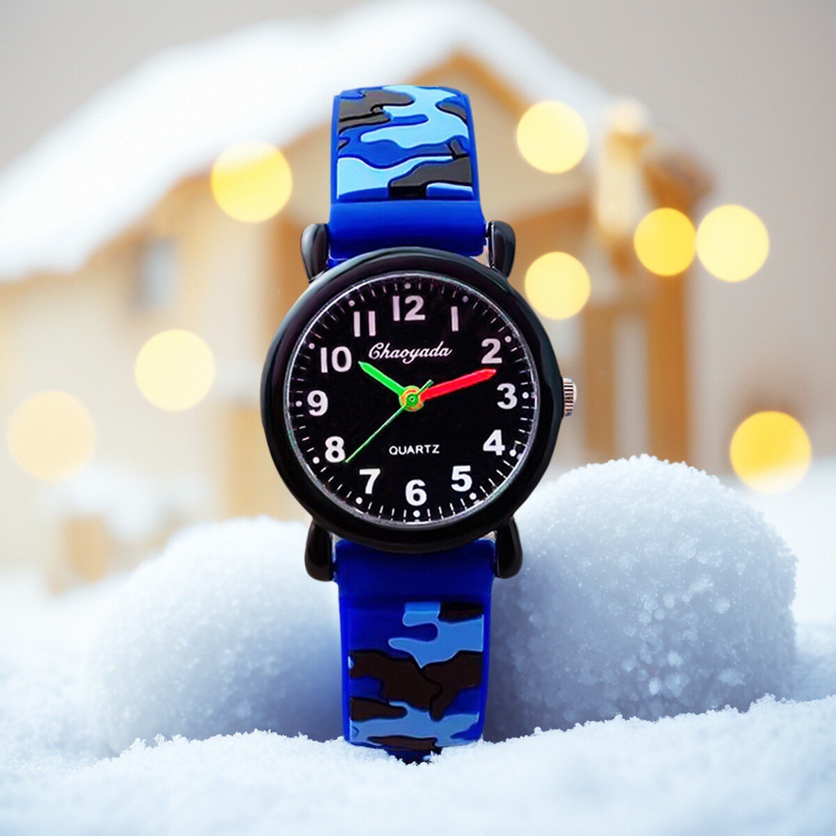 Smartwatch Watches Boys - ساعات يد كوارتز تناظرية للأطفال والأولاد