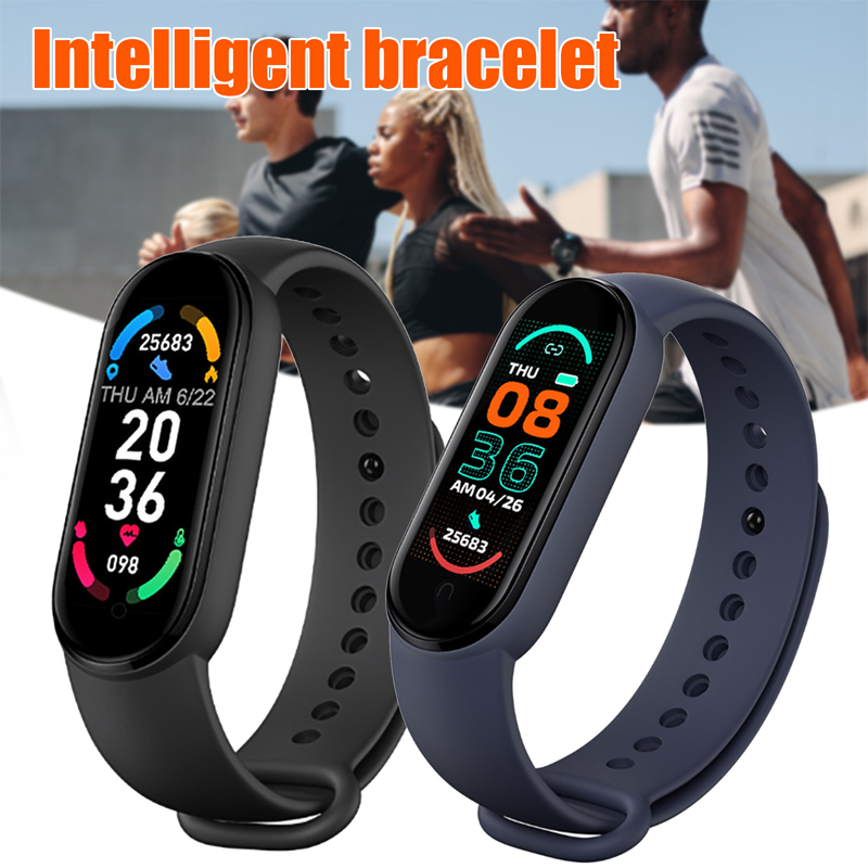 Smartwatch Iphone Watches For Women - ساعة ذكية M6 للرجال والنساء، سوار
