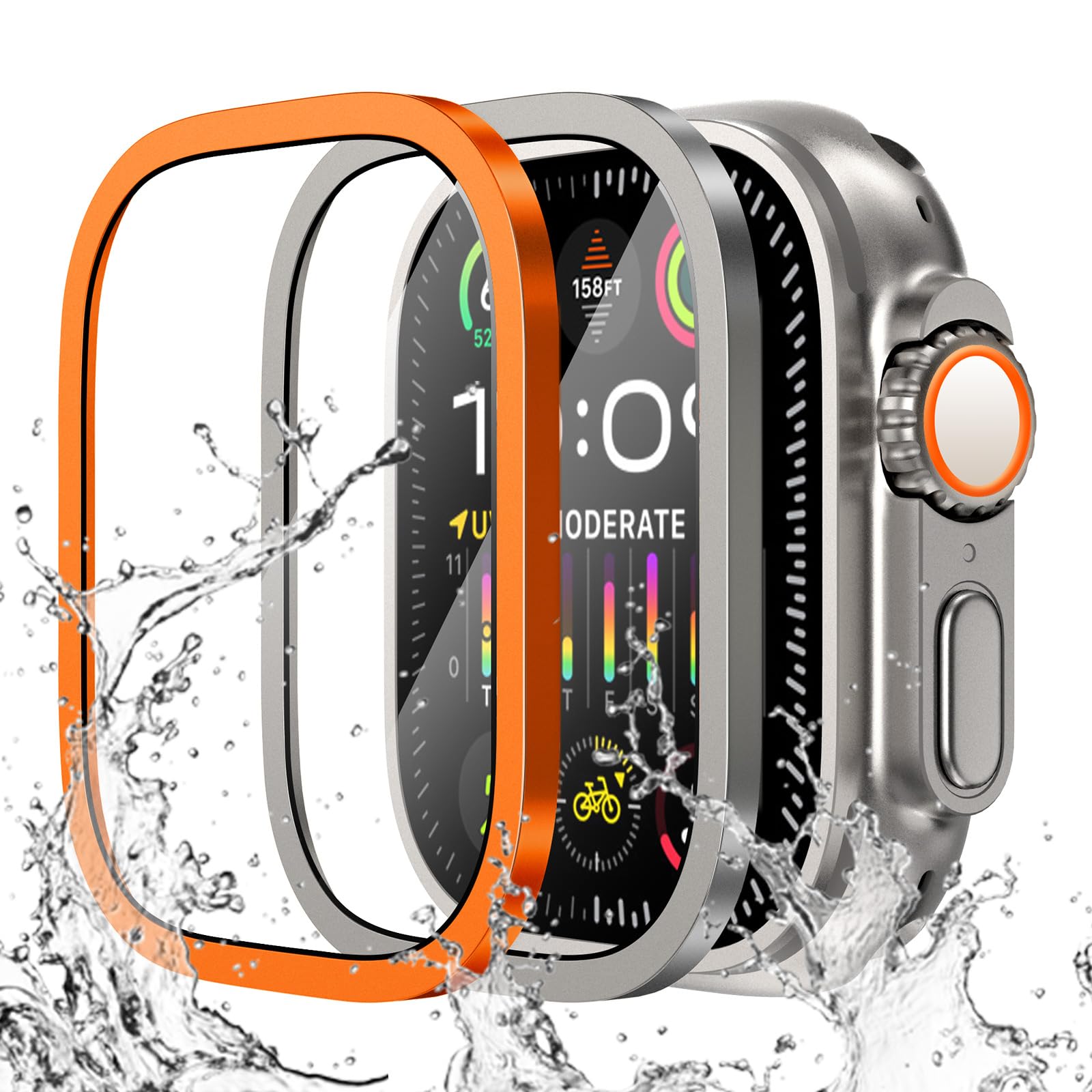Smartwatch Watches Gift For Women - زجاج مقسى لساعة أبل الترا 49