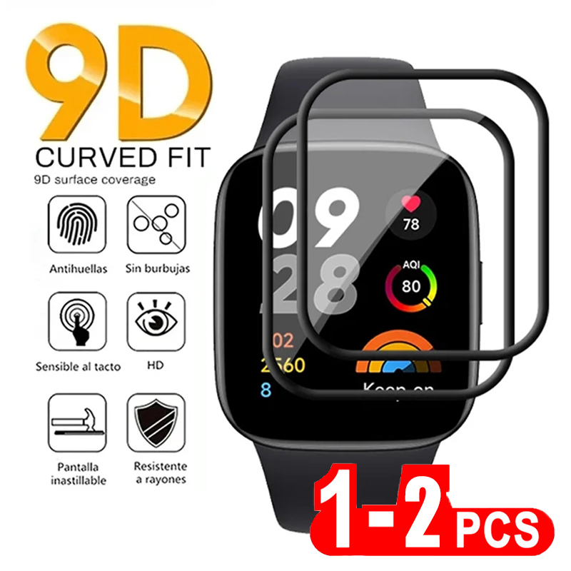 Smartwatch Watches Xiaomi - 2 قطعة الزجاج المقسى لساعة Redmi