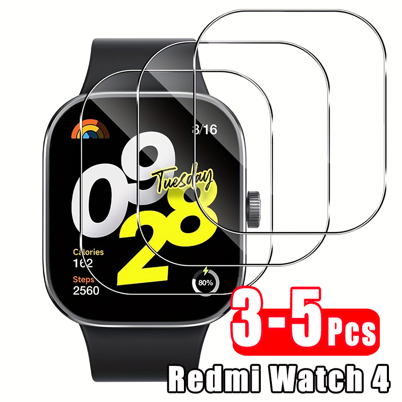 Smartwatch Watches Xiaomi - 3-5 قطع من الزجاج المقسى الفاخر