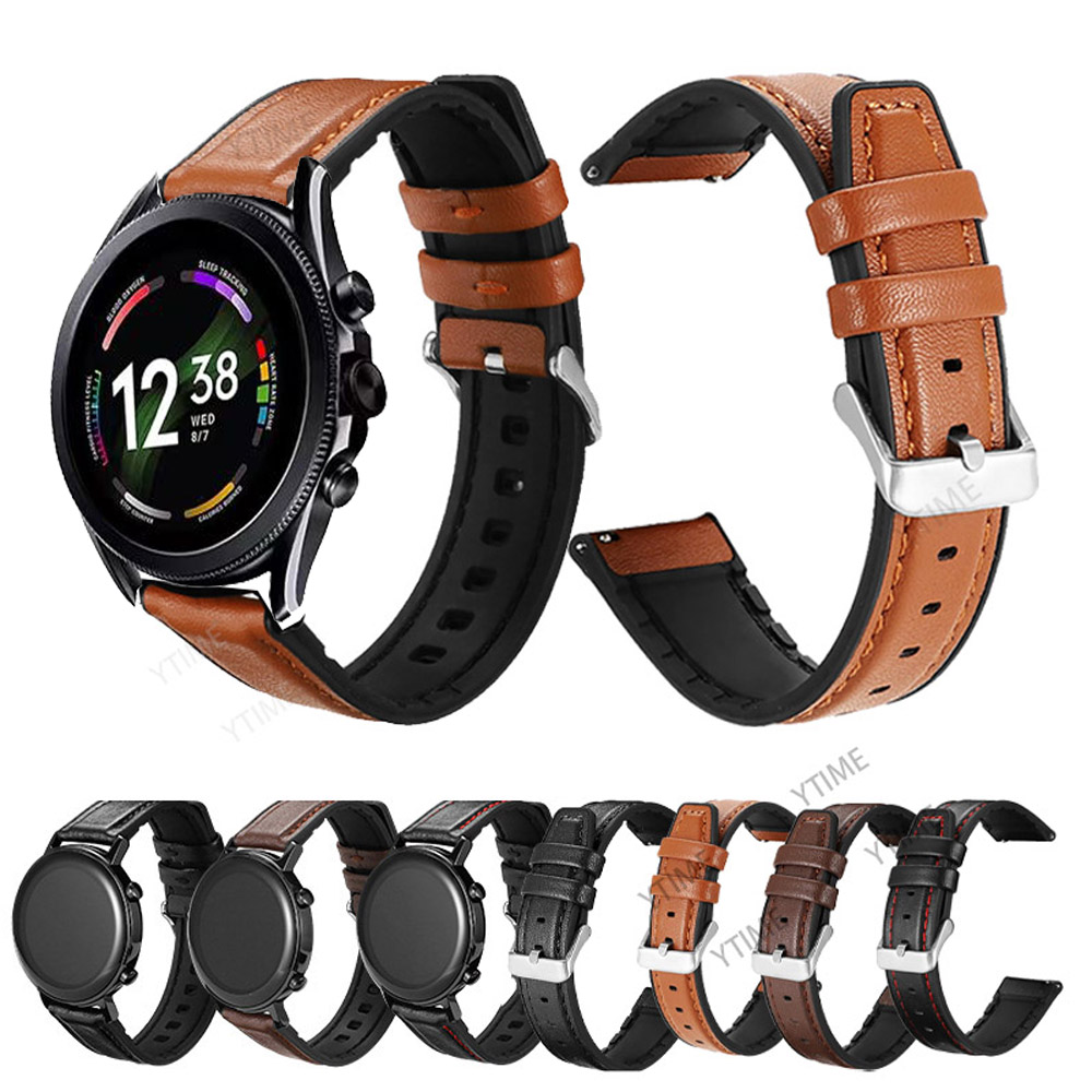Fossil Watches Smartwatch Gen 6 - حزام من الجلد السيليكوني لساعة فوسيل