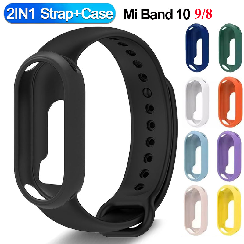 Smartwatch Watches Xiaomi - حزام سيليكون + حافظة ساعة لهاتف