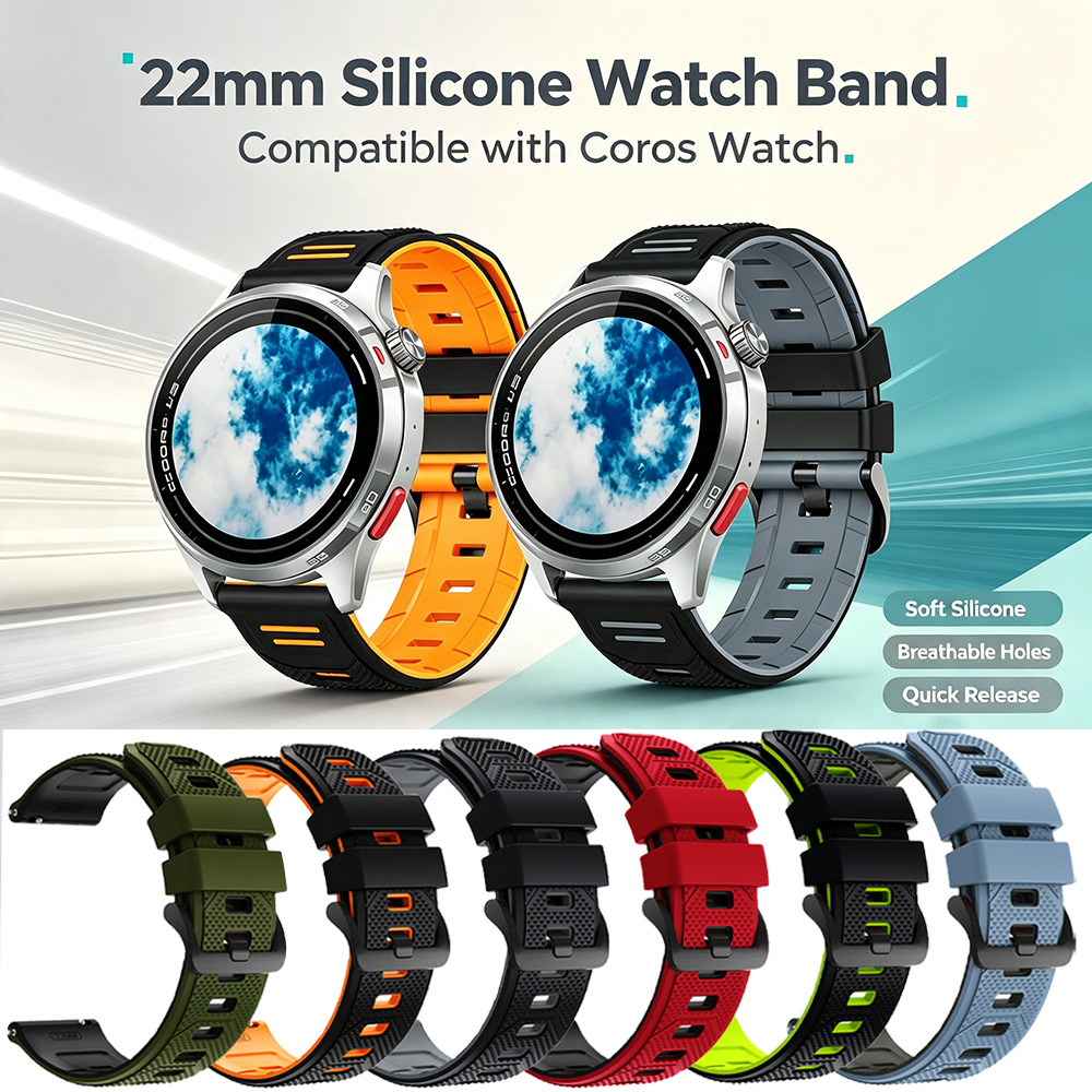 Titan Watches Smartwatch - حزام ساعة سيليكون ناعم سريع الفك