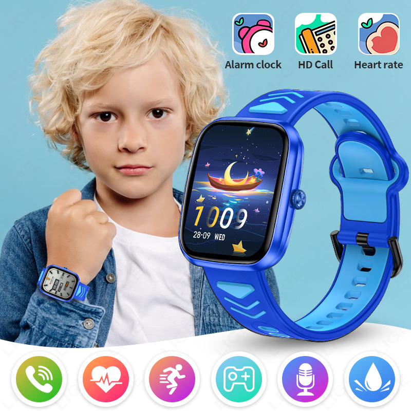 Smartwatch Watches Boys - ساعة ذكية للأطفال LIGE 2026 بشاشة
