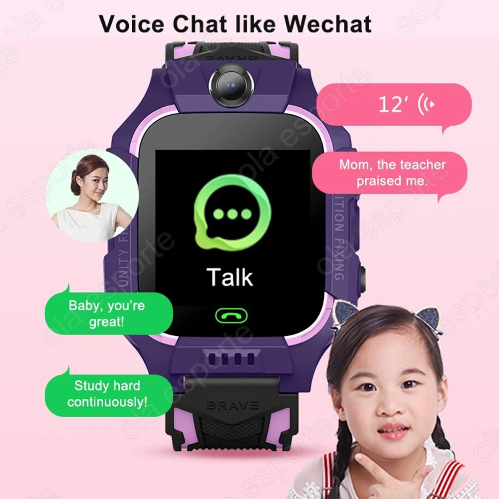 ساعة ذكية للأطفال 2G بطاقة Sim - مراجعة Smartwatch Watches Boys وسعره