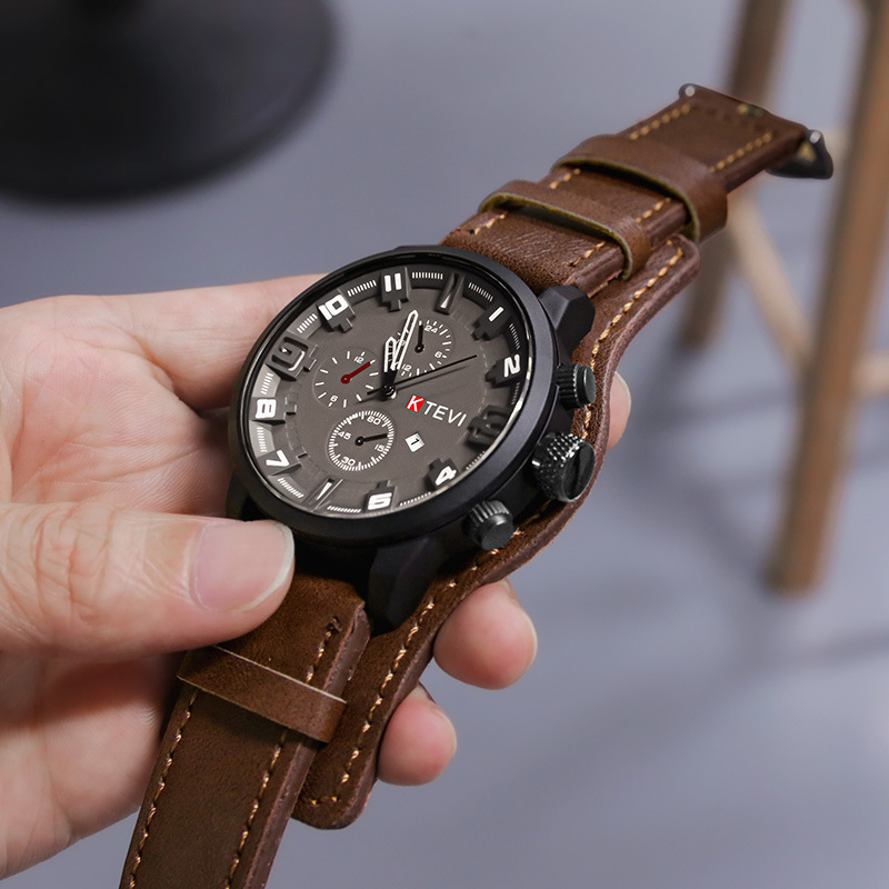 ساعات رجالية كلاسيكية فاخرة بت - مراجعة Solar Powered Watch وسعره
