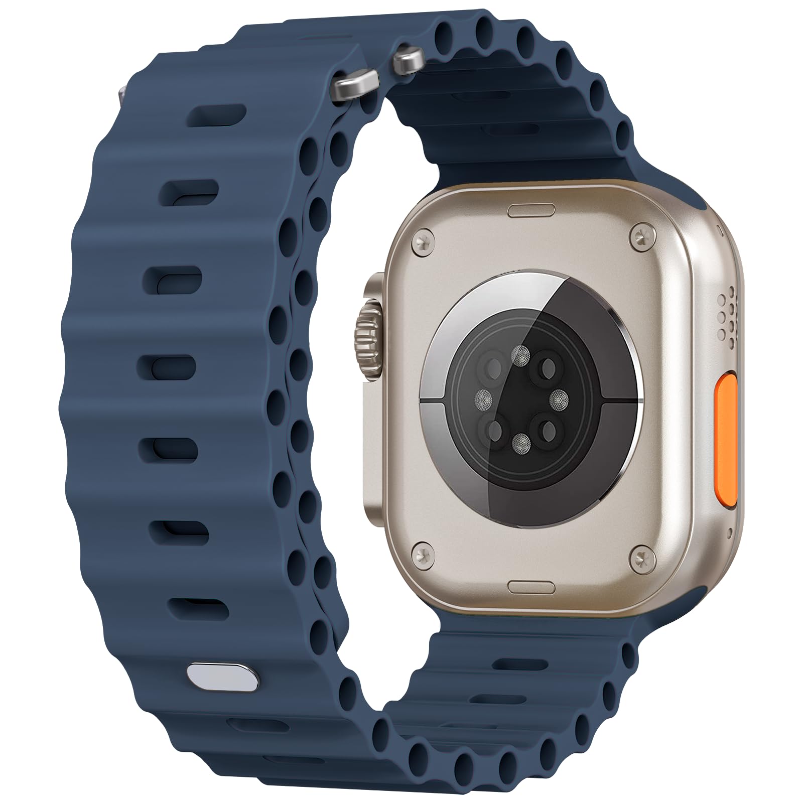 حزام محيط للساعة ، سوار رياضي  - مراجعة Smartwatch Apple Watches For Men وسعره