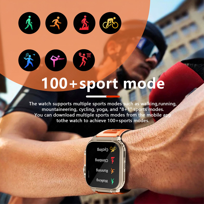 ساعة ذكية عالية السعة من LIGE  - مراجعة Smartwatch Latest Watches For Men وسعره