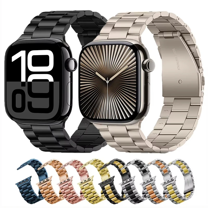 سوار كلاسيكي من الفولاذ المقاو - مراجعة Smartwatch Apple Watches For Men وسعره