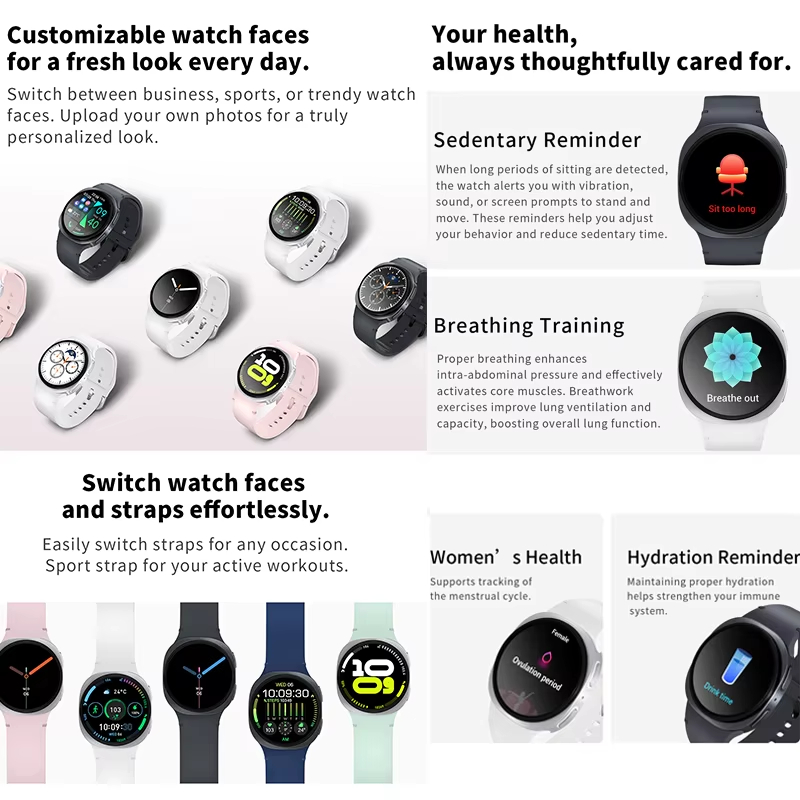 ساعة ذكية نسائية كلاسيكية جديد - مراجعة Smartwatch Watches Gift For Women وسعره