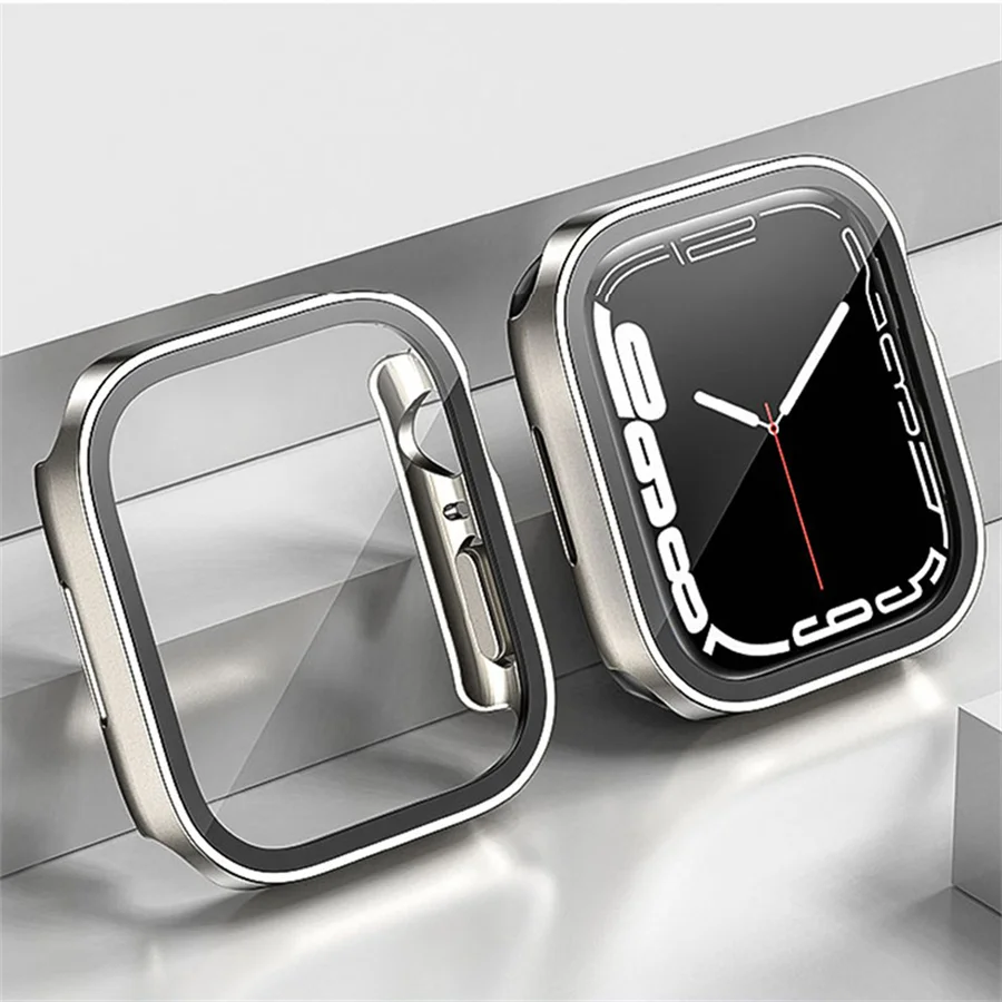 زجاج + غطاء لساعة أبل سلسلة 8  - مراجعة Watches Not Smartwatch وسعره