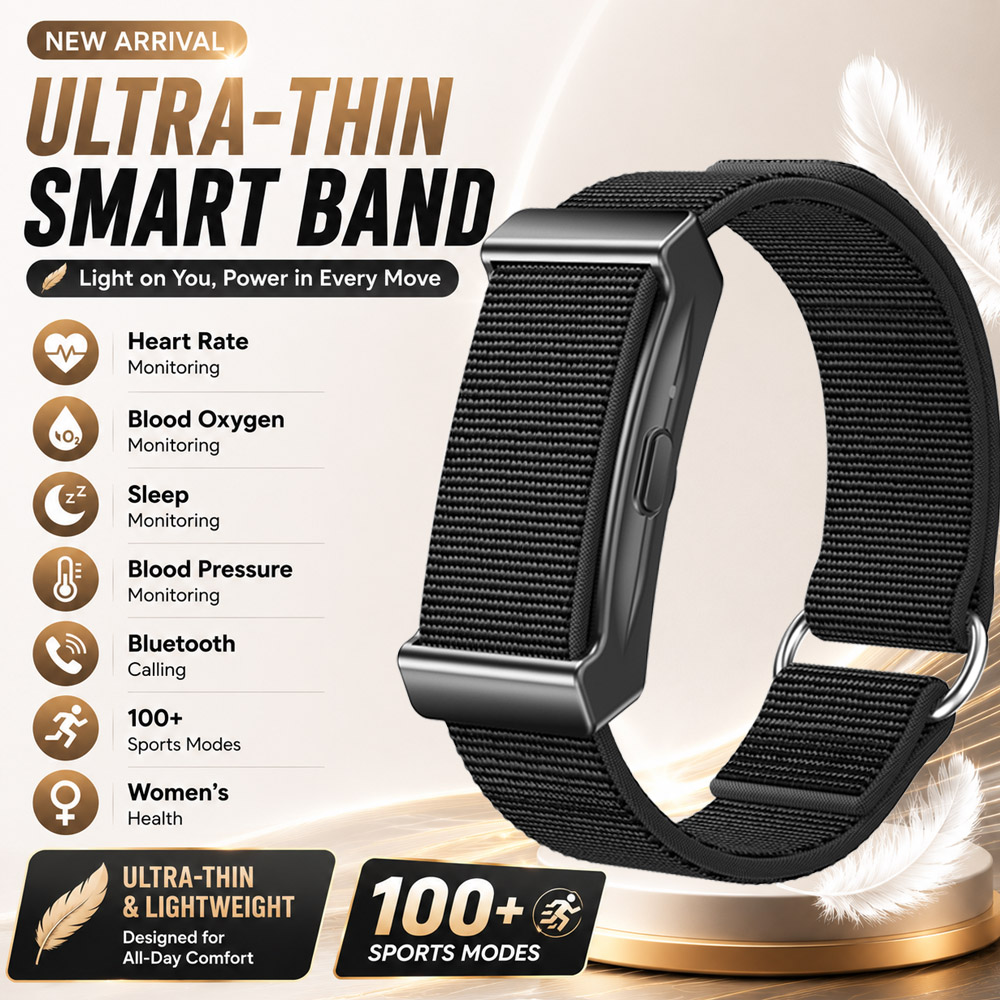 سوار ذكي فائق النحافة 2026 للن - مراجعة Smartwatch Slim Watches For Men وسعره