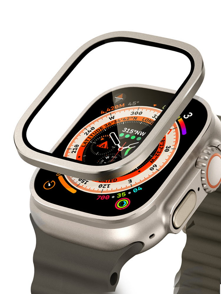 زجاج مقسى مضاد للخدش لساعة أبل - مراجعة Smartwatch Watches Gift For Women وسعره