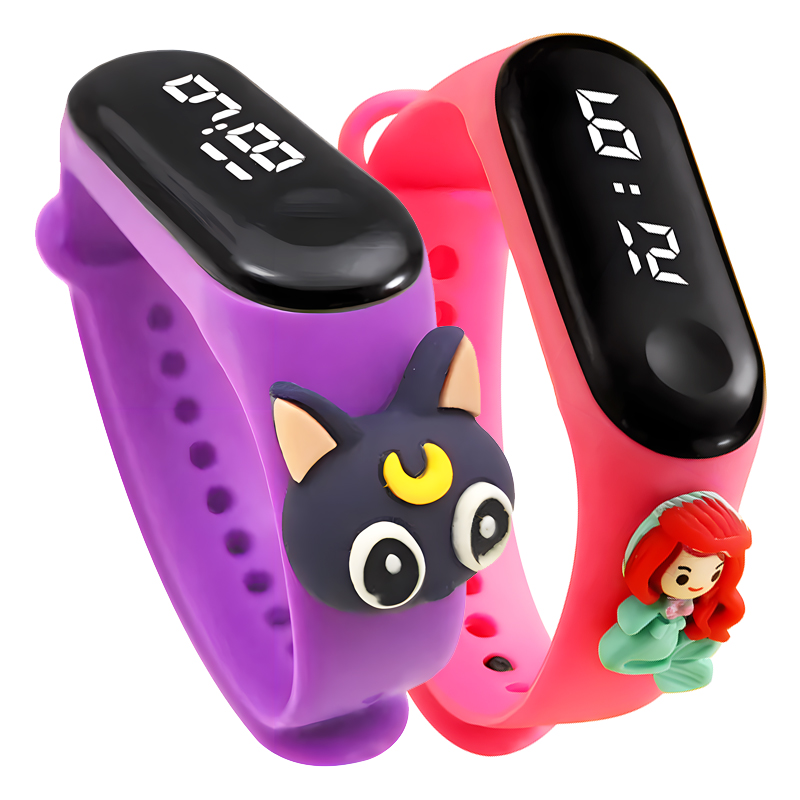 ساعة ذكية متعددة الألوان للأطف - مراجعة Smartwatch Watches Boys وسعره