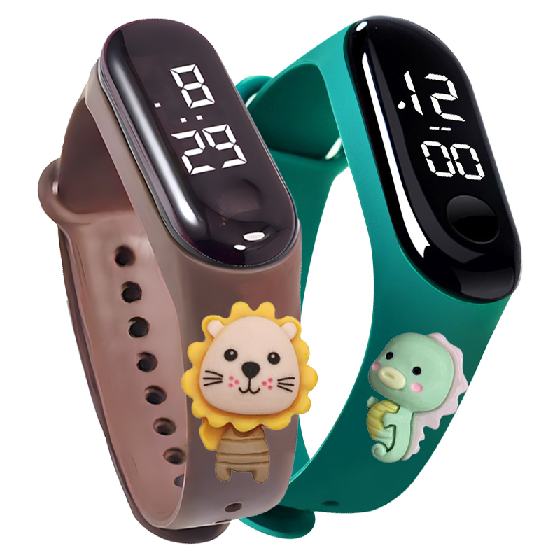 ساعة ذكية متعددة الألوان للأطف - مراجعة Smartwatch Watches Boys وسعره