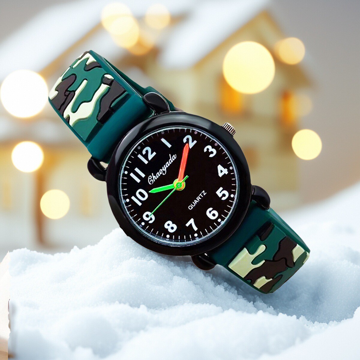 ساعات يد كوارتز تناظرية للأطفا - مراجعة Smartwatch Watches Boys وسعره