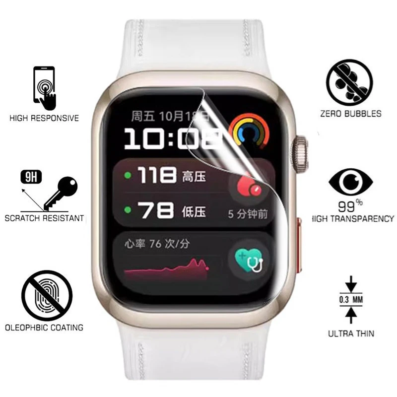 طبقة هيدروجيل من مادة TPU لساع - مراجعة Watches Not Smartwatch وسعره