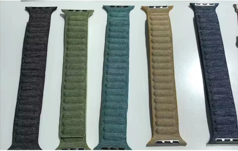 الدنيم النايلون حزام ل أبل ساع - مراجعة Smartwatch Apple Watches For Men وسعره