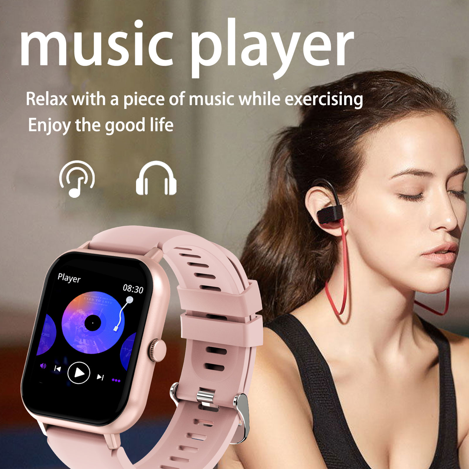 ساعة ذكية متعددة الأوضاع الريا - مراجعة Smartwatch Iphone Watches For Women وسعره