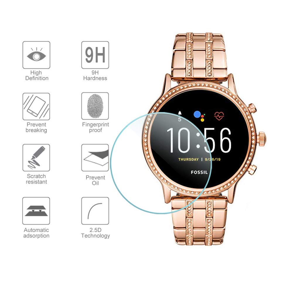 زجاج مقسى لـ Fossil Gen 6 ، غش - مراجعة Fossil Watches Smartwatch Gen 6 وسعره