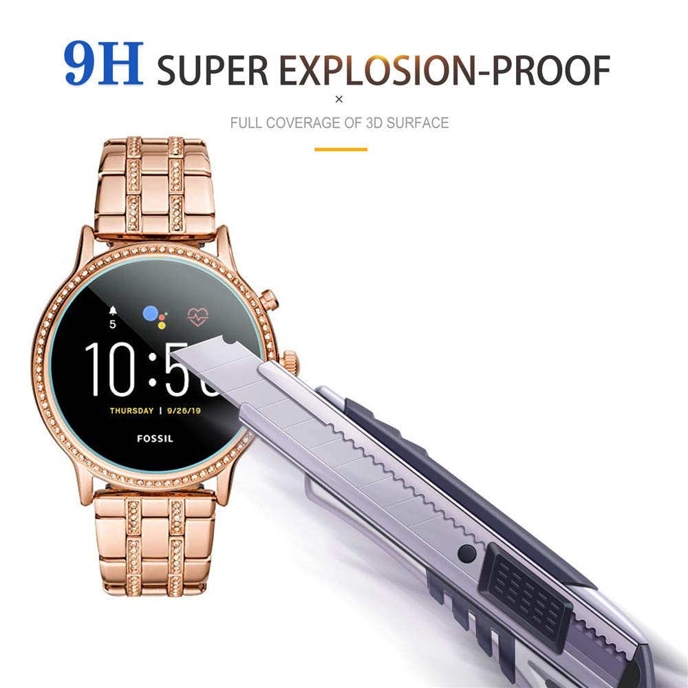 زجاج مقسى لـ Fossil Gen 6 ، غش - مراجعة Fossil Watches Smartwatch Gen 6 وسعره