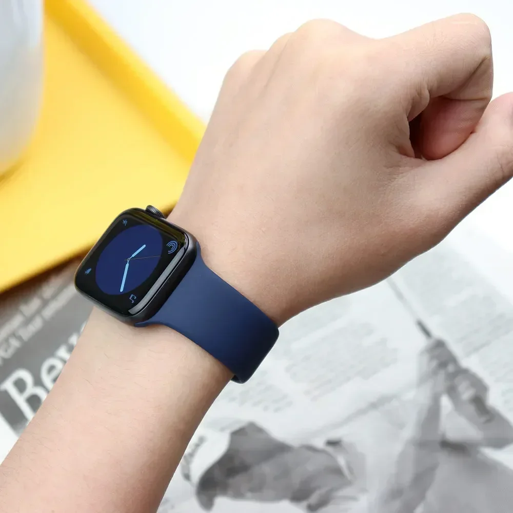 الرياضة لينة سيليكون ل أبل ساع - مراجعة Smartwatch Apple Watches For Men وسعره