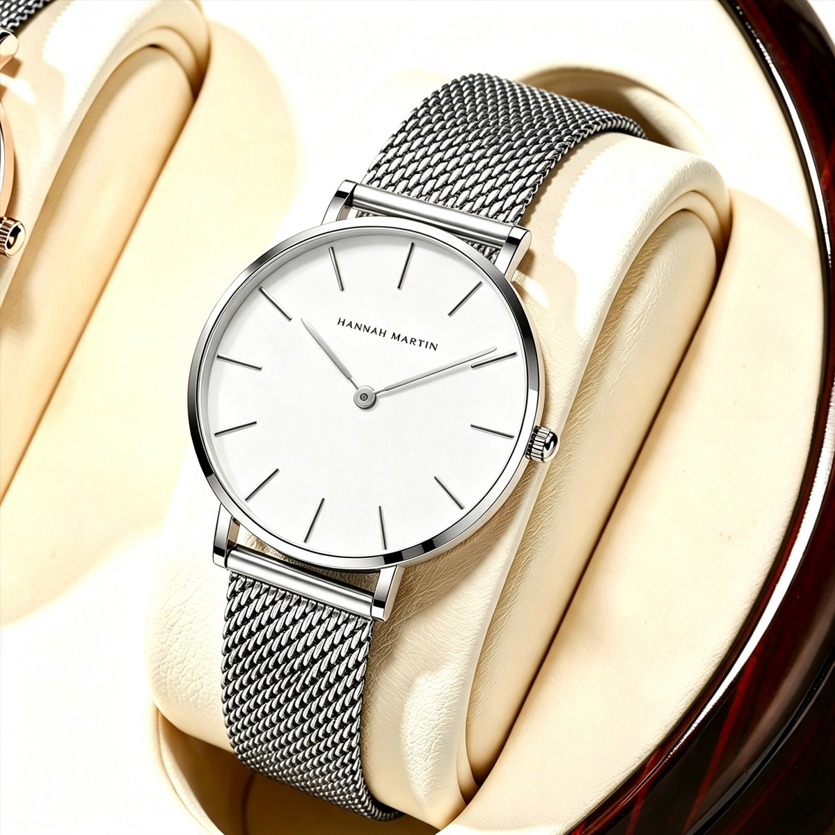 ساعة نسائية من ماركة هانا مارت - مراجعة Anti-Magnetic Watch وسعره