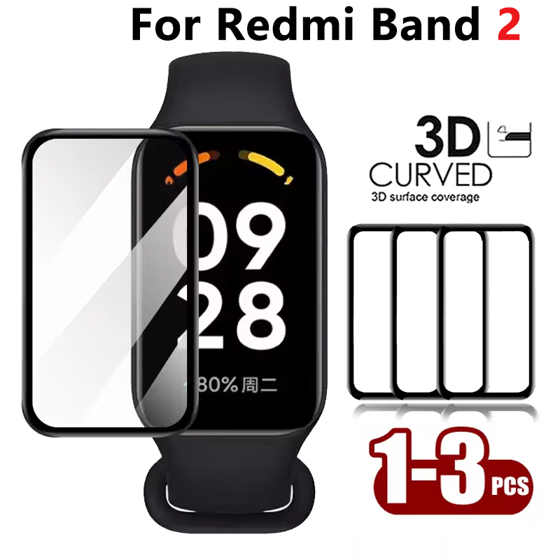 1-3 قطعة ثلاثية الأبعاد فيلم م - مراجعة Smartwatch Watches Xiaomi وسعره