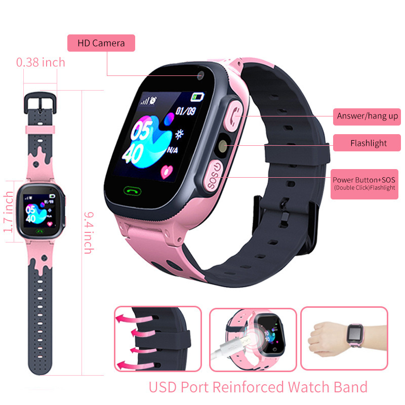 ساعة ذكية للأطفال مقاومة للماء - مراجعة Smartwatch Watches Boys وسعره