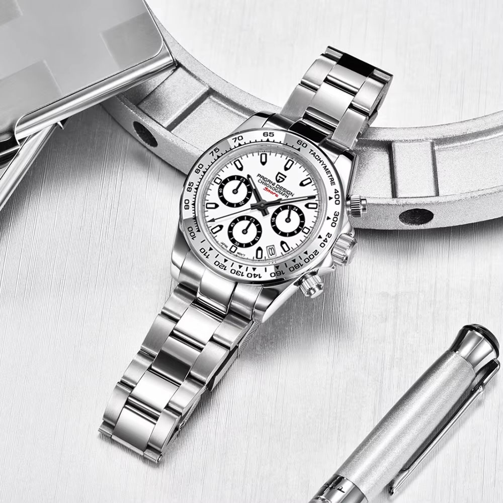 PAGANI تصميم جديد ساعة كوارتز  - مراجعة Anti-Magnetic Watch وسعره