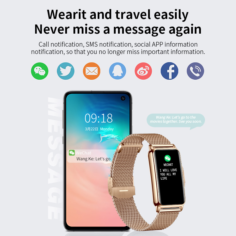 LIGE-ساعة ذكية مقاومة للماء لل - مراجعة Smartwatch Watches For Women Branded وسعره