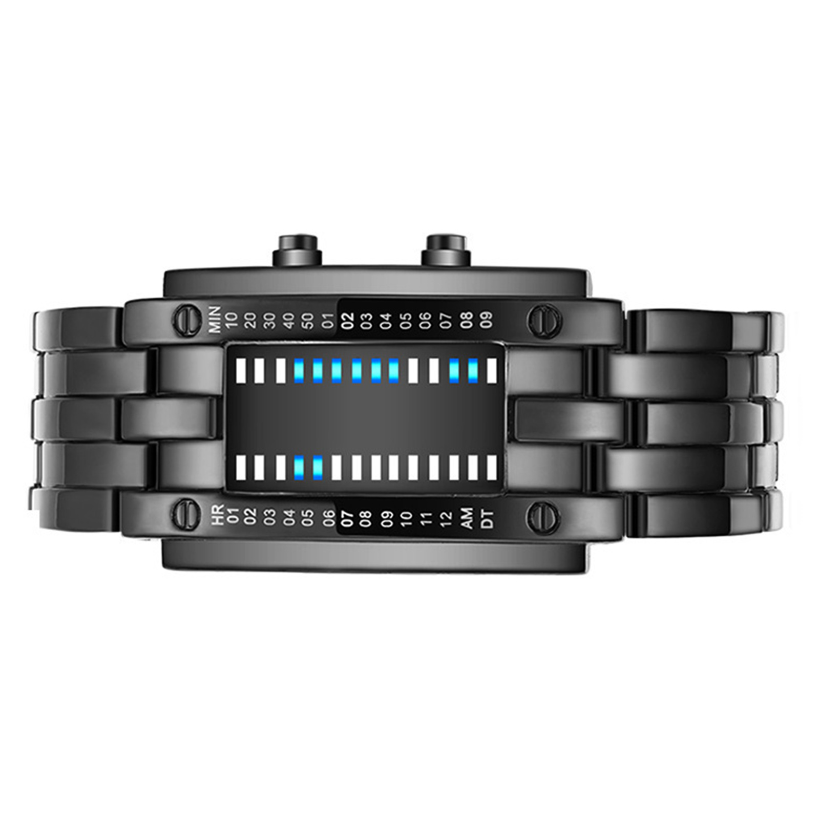 ساعة إلكترونية رقمية LED زرقاء - مراجعة Smartwatch Premium Watches For Women وسعره