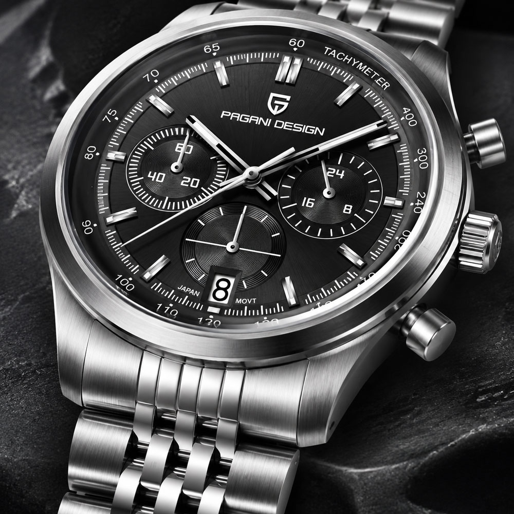 ساعة يد رجالية كوارتز من PAGAN - مراجعة Anti-Magnetic Watch وسعره