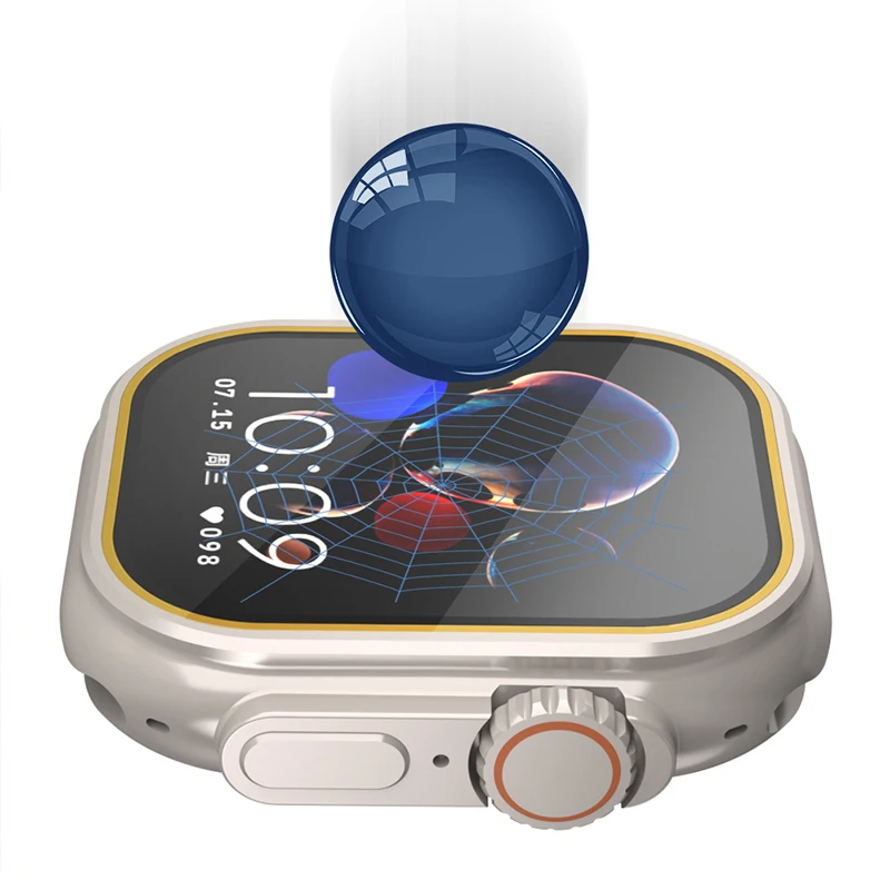 واقي شاشة من الزجاج المقسى لسا - مراجعة Smartwatch Watches Gift For Women وسعره
