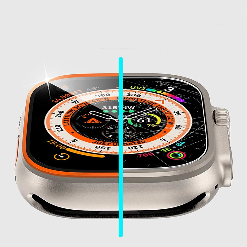 واقي شاشة من الزجاج المقسى لسا - مراجعة Smartwatch Watches Gift For Women وسعره
