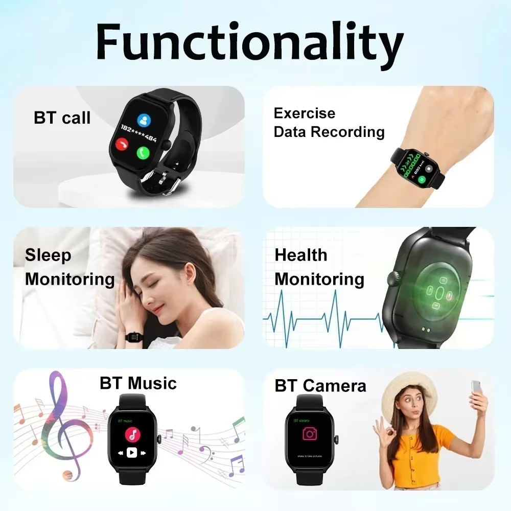ساعة ذكية لأندرويد وآي أو إس،  - مراجعة Smartwatch Watches Gift For Women وسعره