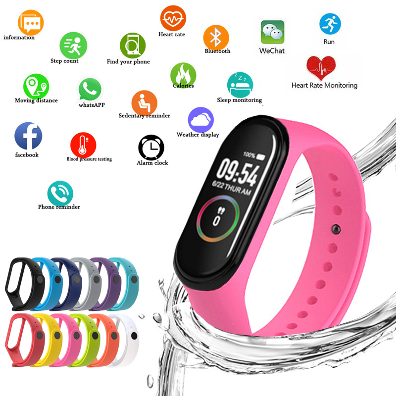M4 الساعات الذكية الرياضة الأس - مراجعة Smartwatch Watches For Women Branded وسعره