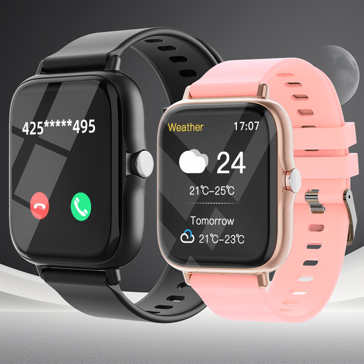 ساعة ذكية للرجال والنساء، جهاز - مراجعة Smartwatch Iphone Watches For Women وسعره
