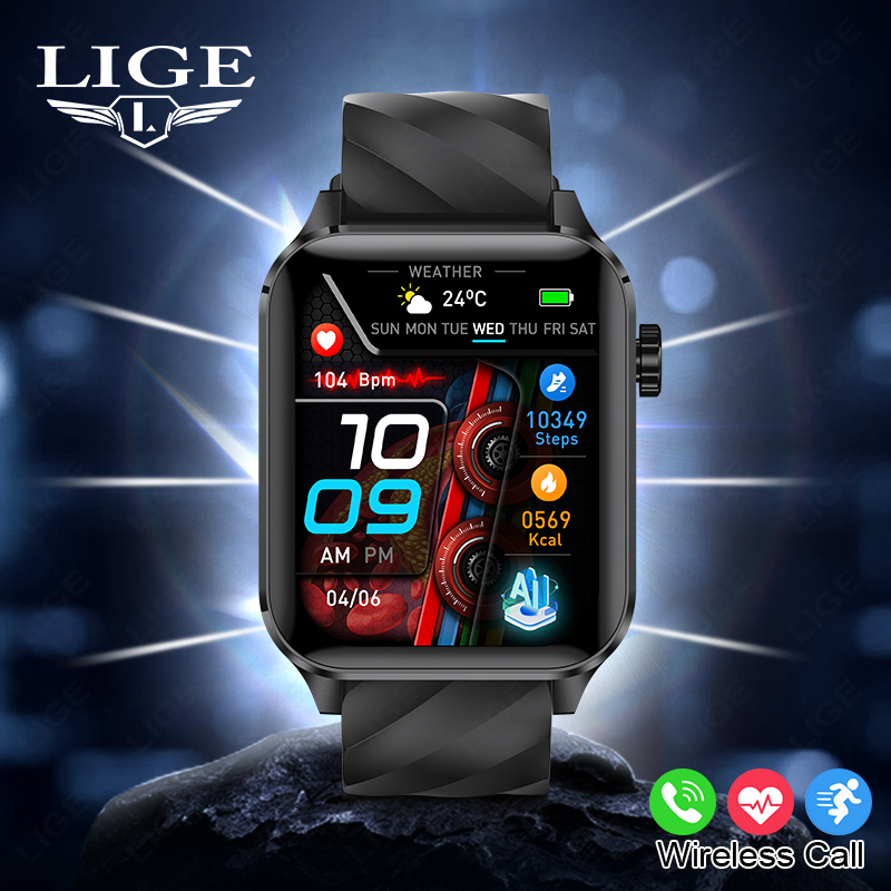 ساعات ذكية جديدة من LIGE مع مي - مراجعة Smartwatch Iphone Watches For Women وسعره