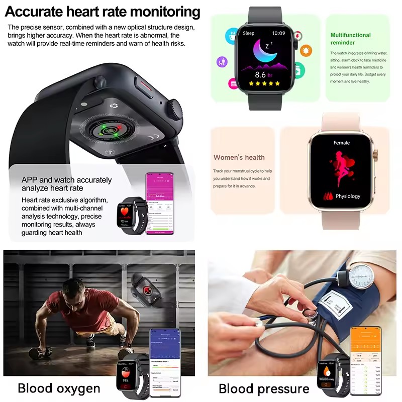 ساعة ذكية الاتصال الهاتفي الرد - مراجعة Smartwatch Watches For Women Branded وسعره
