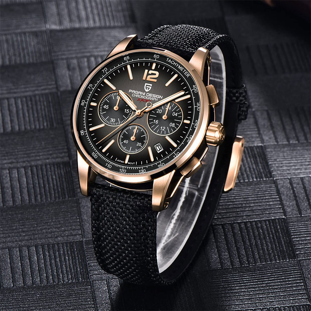 PAGANI تصميم جديد ساعة رجالي 4 - مراجعة Anti-Magnetic Watch وسعره