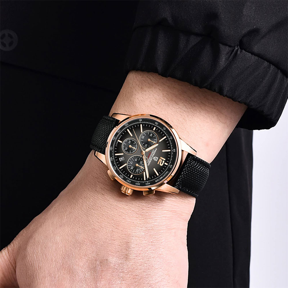 PAGANI تصميم جديد ساعة رجالي 4 - مراجعة Anti-Magnetic Watch وسعره