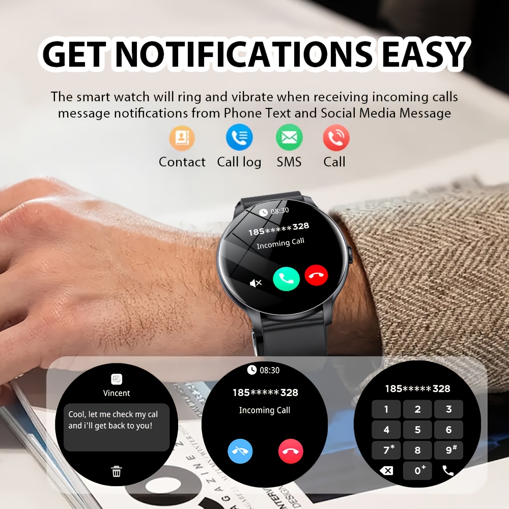 ساعة ذكية LAXASFIT 2026 بشاشة  - مراجعة Smartwatch Watches Gift For Women وسعره