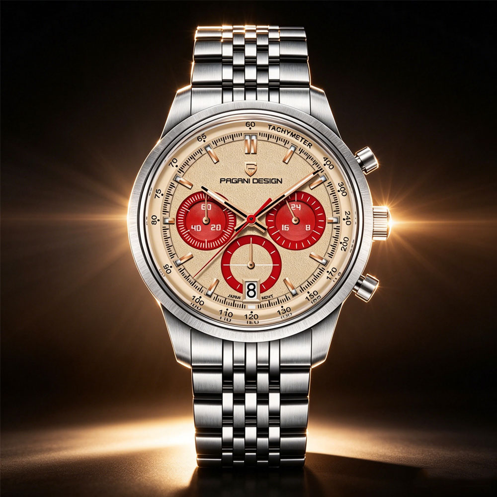 ساعة يد رجالية فاخرة جديدة من  - مراجعة Anti-Magnetic Watch وسعره