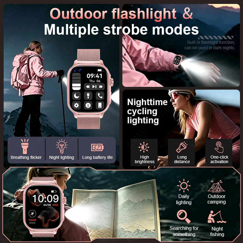 ساعة ذكية جديدة لعام 2026 ببطا - مراجعة Smartwatch Watches Gift For Women وسعره
