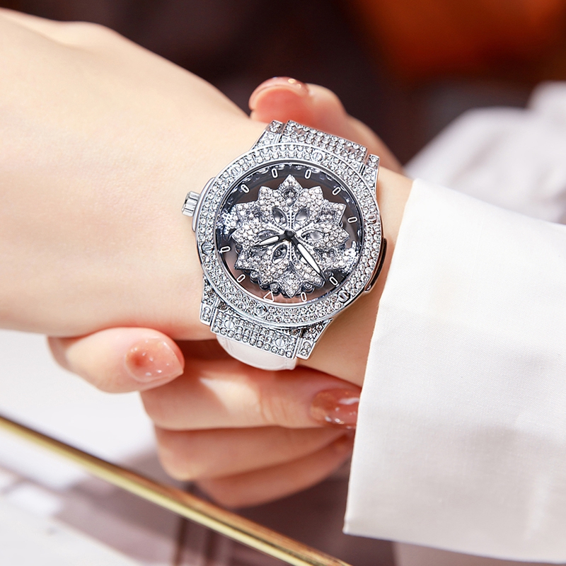 ساعة نسائية ماركة فاخرة مرصعة  - مراجعة Smartwatch Watches For Women Branded وسعره